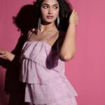 Reeshma Nanaiah Instagram - 💖 Styling : @stilerush_by_varshinijanakiram Assisted by : @charny_mashi MUA : @artistryby_priyankaharish Shot by : @vasukikarkone Wearing - @mileenia.official Accessories - @rentmyjewels