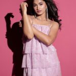 Reeshma Nanaiah Instagram - 💖 Styling : @stilerush_by_varshinijanakiram Assisted by : @charny_mashi MUA : @artistryby_priyankaharish Shot by : @vasukikarkone Wearing - @mileenia.official Accessories - @rentmyjewels