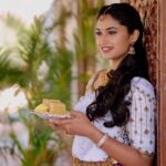 Reeshma Nanaiah Instagram - ✨ Designer : @rose_petals_whitefield Photography: @abhishek_bn_photography Makeover : @akshay_makeup_artist Hairdo: @makeoverby_roopa_akshay Location: @shoot_in.official