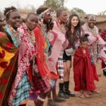 Reeshma Nanaiah Instagram - Not connected by blood, but connected through energy #tribe #Masaitribe #baanadaariyalli Masai Mara, Kenya