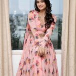 Reeshma Nanaiah Instagram - For you, I've got an endless love. 🌟❤️ Outfit: @arulaa_by_rashmianooprao 🫶🏽