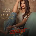 Reeshma Nanaiah Instagram - Here’s to my next project VAAMANA! Happy to be a part and to be working with the team❤️ @dhanveerah @shankarramans @mahensimmha @b_ajaneesh @praveen_films @harisharasu_pro #vaamana