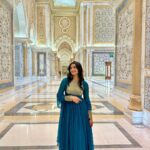 Reeshma Nanaiah Instagram - Lost in the beauty of this gem✨ @qasralwatantour 🤍 #inabudhabi #qsaralwatan #ad #visitabudhabi #abudhabi