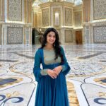 Reeshma Nanaiah Instagram - Lost in the beauty of this gem✨ @qasralwatantour 🤍 #inabudhabi #qsaralwatan #ad #visitabudhabi #abudhabi