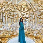 Reeshma Nanaiah Instagram – Lost in the beauty of this gem✨
@qasralwatantour 🤍

#inabudhabi #qsaralwatan #ad #visitabudhabi #abudhabi