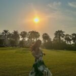 Reeshma Nanaiah Instagram - Golden hour✨🌅🌊 Park Hyatt Saadiyat Island