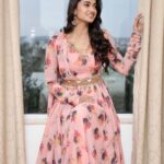 Reeshma Nanaiah Instagram - For you, I've got an endless love. 🌟❤️ Outfit: @arulaa_by_rashmianooprao 🫶🏽