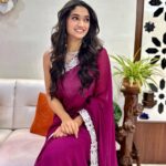 Reeshma Nanaiah Instagram - Hey you💜 Stress less, smile more✨🤗