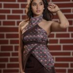 Reeshma Nanaiah Instagram - 🪻 @arulaa_by_rashmianooprao @epicsbysandeep_official @glamupbypreethirathod
