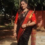 Rekha Krishnappa Instagram - Dressed a different way.. ❤️ #shootinglocation #shootingspot #happiness #workmode Bangalore, India