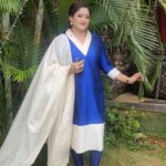 Rekha Krishnappa Instagram - Satisfaction of designing my own costume❤️ #dressdesign #dressdesigner #dressdesigns #happiness #kalinger #kalingertv #beingaadira #aadirah Bangalore, India