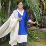 Rekha Krishnappa Instagram - Satisfaction of designing my own costume❤️ #dressdesign #dressdesigner #dressdesigns #happiness #kalinger #kalingertv #beingaadira #aadirah Bangalore, India