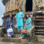 Rekha Krishnappa Instagram – Temple run and some blessings 
And some family time ❤️
@roopabhattacharjee 
@reenierahul 
@aaryanaadithya Sringeri Sharada Peetham