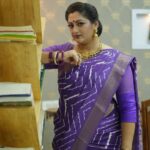 Rekha Krishnappa Instagram - Mainly the colour and the fine lines, I am talking about the saree and it's perfection ... The material is superb.... Looks so elegant... Go for it from @saishrithestyleinyou It's trending now ... Thank you for this beautiful saree.. @saishrithestyleinyou Thank you for such beautiful pics @sj_miracle__ #trending #sareelove #sareefun #ethinicwear #ethinicfashion #fashionsarees #shootingspot Chennai, India