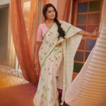 Remya Nambeesan Instagram - Manga - The reminiscent muse Within her beats a touch of yesteryear's art, A nostalgic femininity, a cherished tune. In day's gentle stroll and the lazy afternoon, She weaves memories and dreams beneath the sky Photography - @plan.b.actions HMUA - @jo_makeup_artist Concept & Styling - @arjun_vasudevs Styling team - @_anaaaaan_ Saree - @inkpikle Ernakulam City, Kerala
