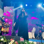 Remya Nambeesan Instagram - All about last night at Bangalore #ramyanambessanencore #ramyanambessanencorelive Amazing night with an even more amazing crowd. Loved the energy My team @arunalat @bhagyaraj_musicboy_ @adarshlatheeshdrummer Styling @stylestoriesbypriyanka Costume @annclothingindia MUA cocomiiu #bangalore #stageshow Bangalore, India