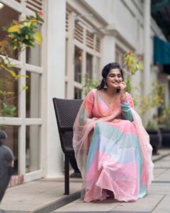 Remya Nambeesan Instagram - Photography @ram___prakash_ 
Mua @jo_makeup_artist
Costume @mayon_by_subhathracouture
Styling @ishwaryaalaguvel
EarRings @keyaa_by_kartika