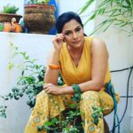 Rethika Srinivas Instagram – Just chill we don’t have control over things ! Live moment to moment !  #rethika #life #rethikasjustmyway  #yellow #photoshoot #positivevibes In Frame 🔥: @actressrethika