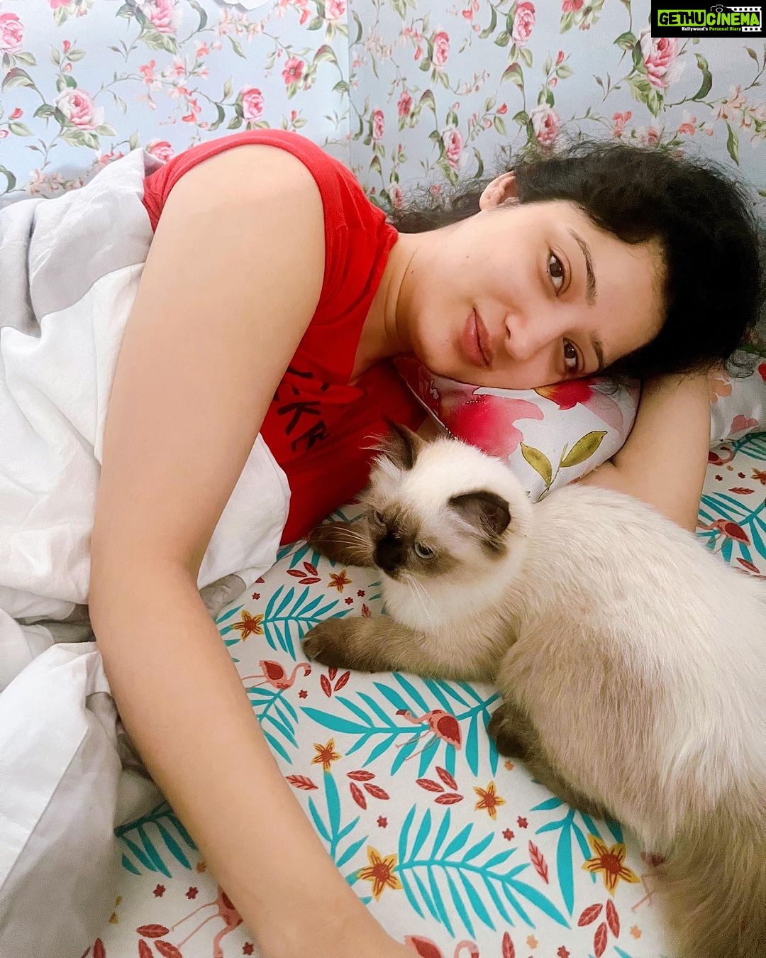 Richa Panai Instagram - Good morning❣️#cookie #myheart P.C. - Papa @surendrapal357