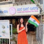 Richa Panai Instagram – Happy Independence Day!!🇮🇳 #jaihind #proudindian #happyindependenceday #15thaugust KIT CAT CAFE