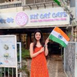 Richa Panai Instagram - Happy Independence Day!!🇮🇳 #jaihind #proudindian #happyindependenceday #15thaugust KIT CAT CAFE