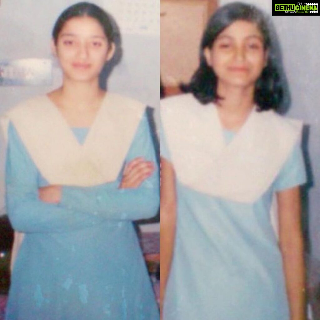Richa Panai Instagram - Happy birthday sis @yogita.gosain .. couldn’t find a more special pic than this to wish you on your special day!!Love you💞#happybirthday #birthdaygirl #schoolbesties #schooldays #lucknowdays #childhoodmemories Lucknow