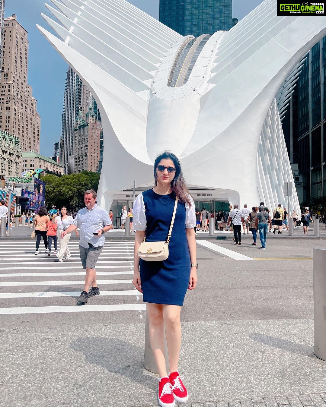 Richa Panai Instagram - It was a long productive day at #newyorkcity Visited 9/11 memorial and museum then some shopping at Soho and finally experienced my first ever Broadway show.. MJ the musical!❤️The amount of hard work that goes behind a broadway is unbelievable.. it’s like a live movie of 3 hours!👏🏻 #highlyrecommend #broadwayshow #mjthemusical #michaeljackson #neilsimon #sohonyc #worldtradecenter #911memorial #newyork #nyc #usa #bigbusnewyork New York, New York