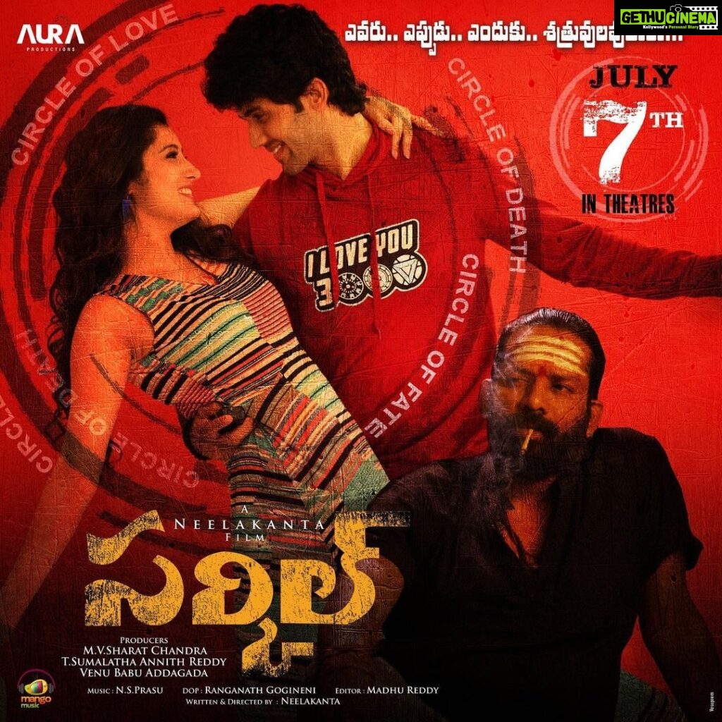 Richa Panai Instagram - Get ready for 7th of July.. Circle is releasing in theatres near you!❤️ @saironak @iambababaskar @arshinmofficial @neelakantha37 #CircleTheMovie #circleonjuly7th #tollywood #telugufilms Hyderabad