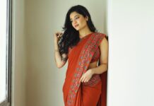 Ritika Singh Instagram - Late post coz I forgot :p Outfit @archana.karthick Styling @prya_ravii Makeup @makeupwithshruthi Hair @hair_by_aiswaryaraj Shot by @dxgphotographer