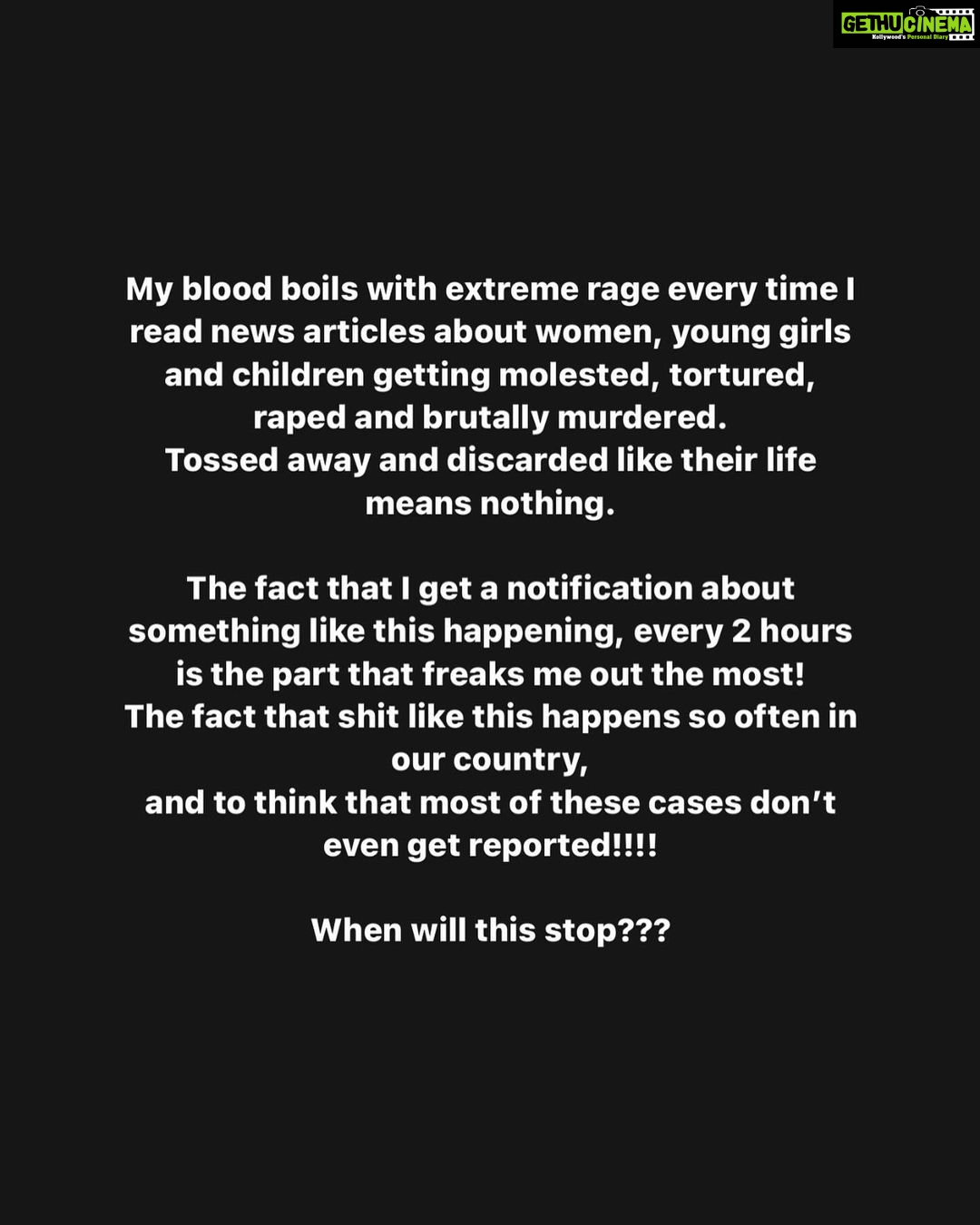 Ritika Singh Instagram - In light of recent events