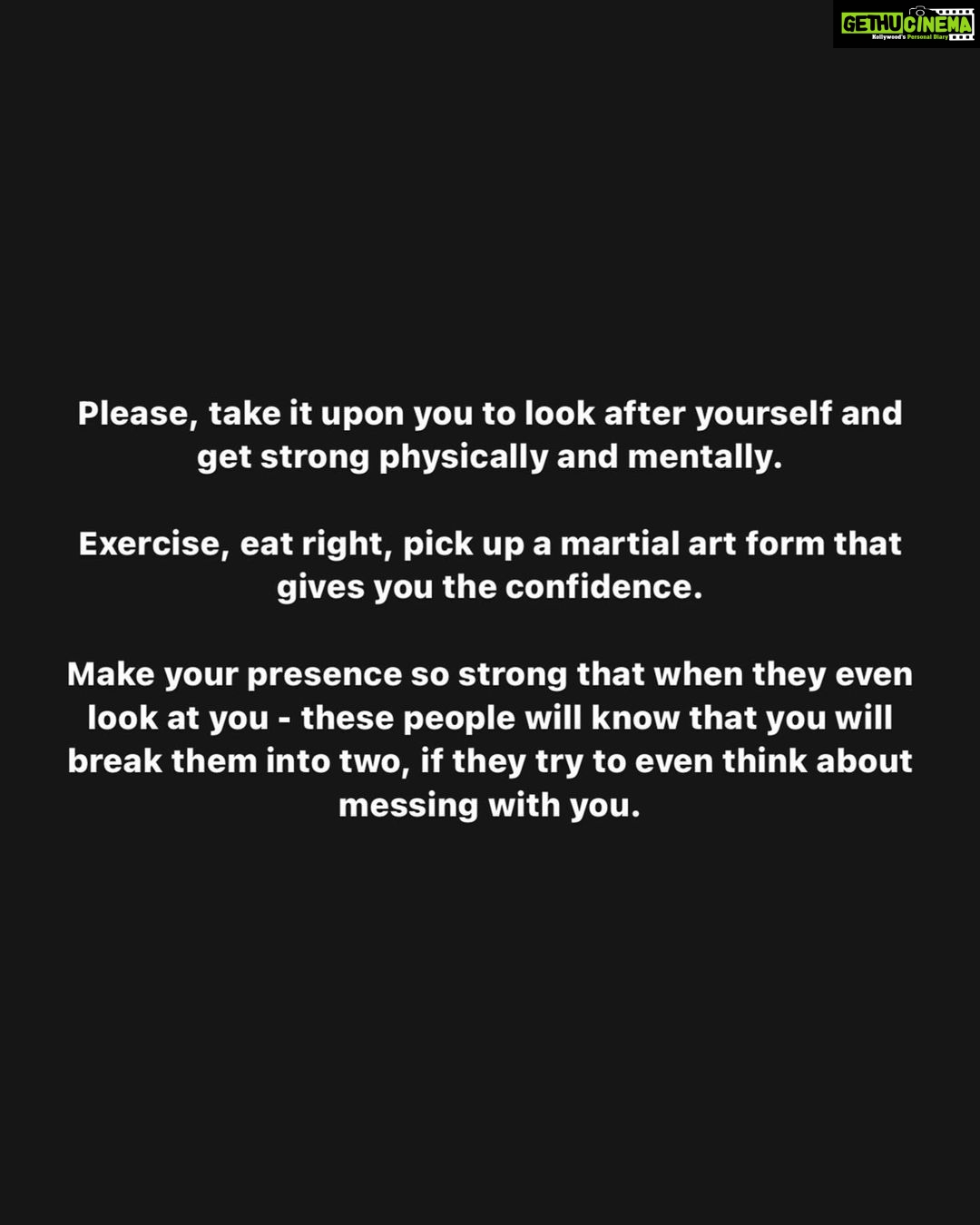 Ritika Singh Instagram - In light of recent events