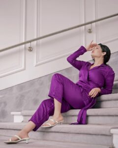 Ritika Singh Instagram - 💜💜💜

Outfit @lisdesigns.in 
Styling @styledbysmiji 
HMU @makeupwithshruthi 
Shot by @sbk_shuhaib
Edit @ajmaltorres