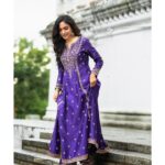 Ritu Varma Instagram - Purple haze 💜 Photography @the_pixel_farmer Styling @ravali_chinthapatla Outfit @jigarmaliofficial Earrings @gowrisjewellery MUA @makeupartist_arti Hair @durgarao_kvv