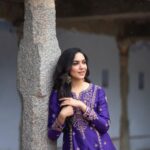 Ritu Varma Instagram - Purple haze 💜 Photography @the_pixel_farmer Styling @ravali_chinthapatla Outfit @jigarmaliofficial Earrings @gowrisjewellery MUA @makeupartist_arti Hair @durgarao_kvv