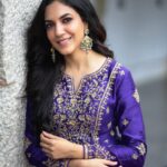 Ritu Varma Instagram - Purple haze 💜 Photography @the_pixel_farmer Styling @ravali_chinthapatla Outfit @jigarmaliofficial Earrings @gowrisjewellery MUA @makeupartist_arti Hair @durgarao_kvv