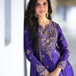 Ritu Varma Instagram - Purple haze 💜 Photography @the_pixel_farmer Styling @ravali_chinthapatla Outfit @jigarmaliofficial Earrings @gowrisjewellery MUA @makeupartist_arti Hair @durgarao_kvv