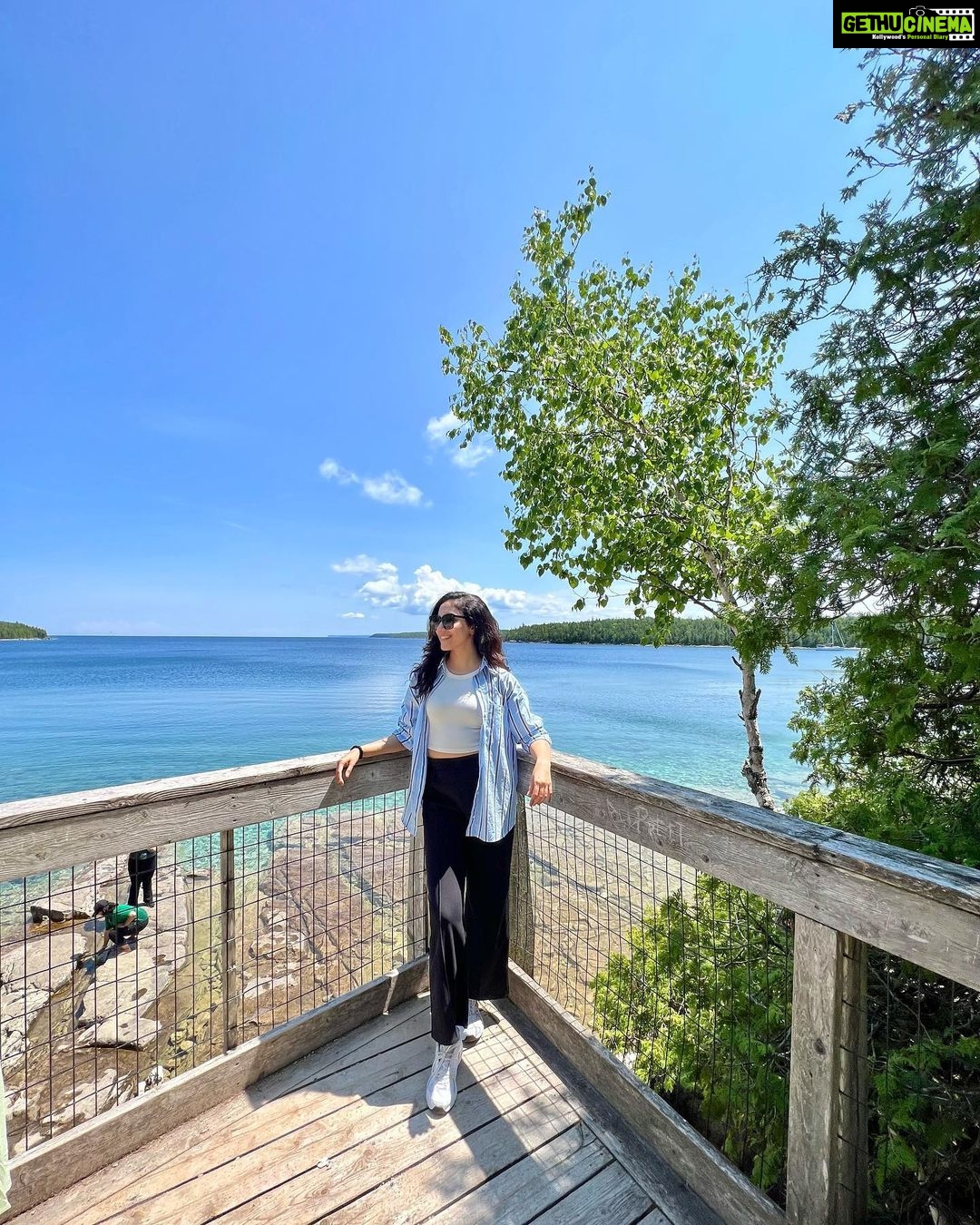 Ritu Varma Instagram - ‘‘Twas a fun day 🌳🌊🥾☀️ Bruce Peninsula National Park