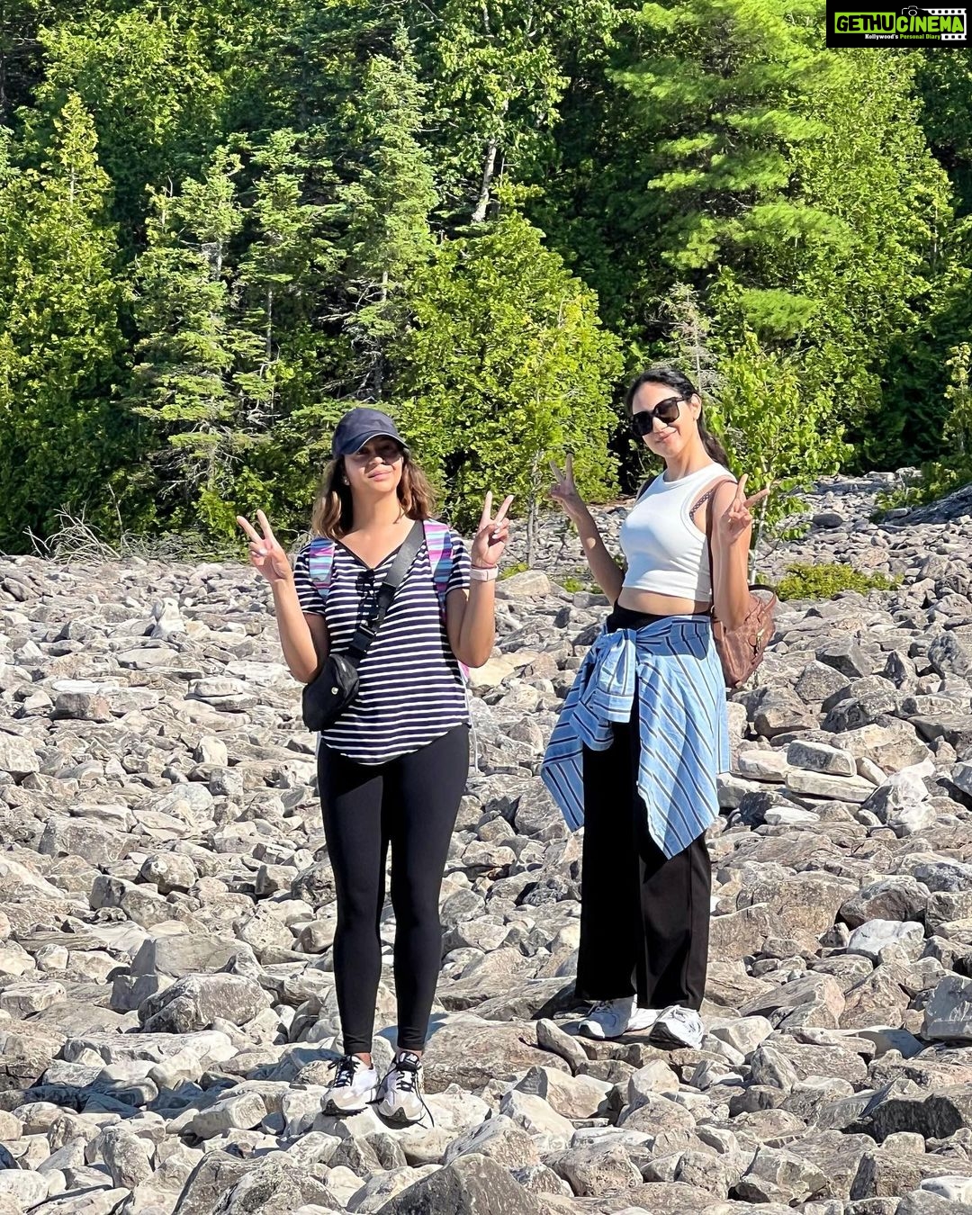 Ritu Varma Instagram - ‘‘Twas a fun day 🌳🌊🥾☀️ Bruce Peninsula National Park