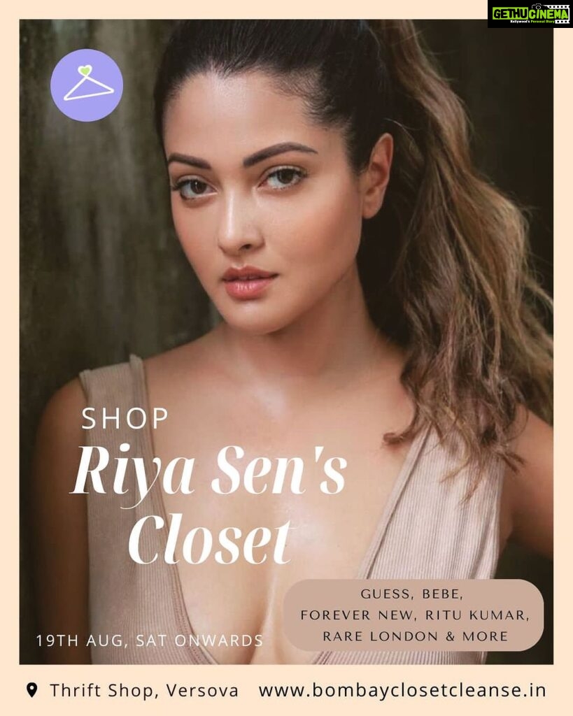 Riya Sen Instagram - Thrift my closet with @bombayclosetcleanse 💜 - grab gems from Bebe, Forever New, Ritu Kumar & more! Available on www.bombayclosetcleanse.in & their Versova branch. Head to their profile for more details. Happy Thriftin’ ✨ . . . . . #viral #explore #bombayclosetcleanse #riyasen #thriftshopindia #versovathriftshop