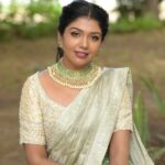 Riythvika Instagram – Makeup & styling : @sandy_de_stylist_

Photography: @sathyaphotography3

Hairstylist @sanvy_makeoverartistry

Outfit : @ishithaa_design_house

Jewellery : @fineshinejewels