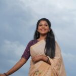 Riythvika Instagram - Saree & blouse @mathugai_handlooms Makeup @maha_s_makeover Photography @chennai_cameras