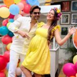 Rochelle Rao Instagram - Our Baby Shower was so much fun! A big thank you to everyone who made it possible.. 📍 @olivemumbai The most wonderful hosts with delicious food & amazing service, the true pioneers of hospitality in our city. ❤️ @babybless.in you really made our theme “About to Pop” come alive with your stunning decor. @dcakecreations What a beautiful & delicious cake, finger licking good. @anjkreations For our most apt & beautiful outfits, we just love you guys. @sharaddhamnaskar @salunkhevaishali for taking care of Rochelle and her HMU as always, you guys are family ❤️ 📸 @flamingo.productions @being_flamingo how could anyone else shoot our special day bro! 📸 also thanks to @shaileshh2227 for some amazing footage too! Special thanks to @paloma_rao @natasha.jeyasingh @kanikasindhi @lisabocarro @shwetapgoyal @anjookaranjia @hoshi_karanjia @adsingholive @kkeshav19 without whose incredible support this would not have been possible, thank you for always showering us with so much love 💝 Olive Bar & Kitchen - Bandra Pali Hill