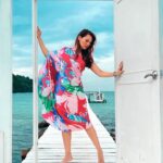Rochelle Rao Instagram - This rain got me wishing I could run back to this moment in the sun! 🌞#throwback @mandirawirkhq