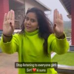 Roopal Tyagi Instagram - Reminder of the day to all the girls on my list! 🫶🏼💖 #jazba #listentoyourheart #messageoftheday #girlpower #youknowbetter # Coorg Madikeri