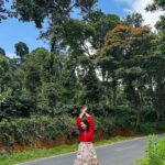 Roopal Tyagi Instagram - The grandeur of nature reminds us how insignificant we are! 🌳 ❤️ #naturelover #highway #waterfall #coorg #karnataka Coorg Madikeri