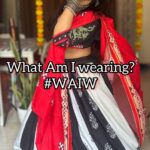 Roopal Tyagi Instagram – What Am I wearing? 👇🏼 #waiw 
Outfit – @meeshoapp 
Details – semi-stitched , digital printed lehenga 
Quality – average 
Jewellery – local store in Andheri W, Mumbai. 

Every time I upload a reel I get bombarded with questions like this.. kya pehna hai? Kahan se liya? 
So here goes.. follow #waiw and know the details 😎

#dancereview #meesho #review #navratrilook #lehenga #affordablefashion #digitalprinted #whatamiwearing