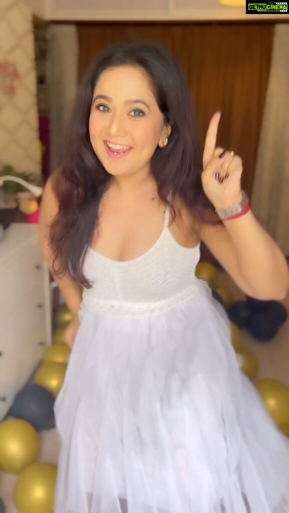 Roopal Tyagi Instagram - Do you want this cute dress? Comment and let me know 🥰 will put it up on @april21closet if yes 🙌 #cutedress #white #frills #cutesong