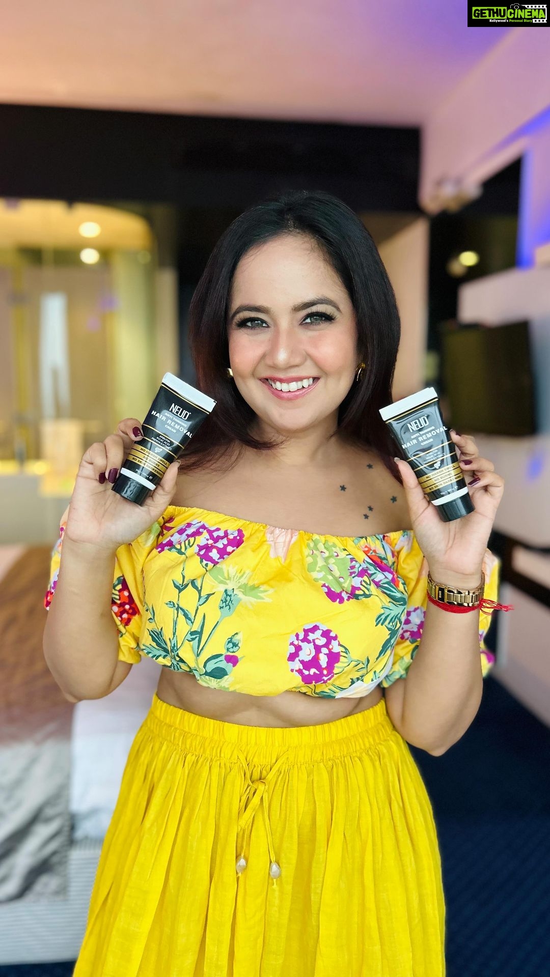 Roopal Tyagi Instagram - #affiliate Just tried out this amazing NEUD Anti-Tanning Hair Removal Cream and I’m loving it. It’s a great way to get rid of tan, remove hair painlessly, and prevent skin darkening. Highly recommend give it a try! ✅ Available at - NEUD : https://bit.ly/44zELu6 Amazon : https://bit.ly/3Y2y4OH Flipkart : https://bit.ly/3Y14Xv6 Meesho : https://bit.ly/3XZwRrc . . #neud #omgitsneud #nomorepain #unwantedhair #hairremoverspray #hygiene #shootready #groominghack #groomingtips #unisex #groomingreels #new #postoftheday #reelsinstagram #reels #reelsinsta #reelslover #ad