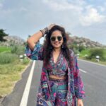 Roopal Tyagi Instagram - Best pose to make messy hair look alright 😂 try it! #roopaltravels #hampi #karnataka #messyhair #boho Hampi, Karnataka