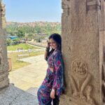 Roopal Tyagi Instagram - Hampi reminds us that everything is temporary. A once lavish, rich and vibrant culture, today stands still in time.. leaving behind ruins …albeit stunning! This place has a different vibe. You gotta visit to know ✨ #hampidiaries #indiatravelgram #karnataka #hampi #unescoworldheritage #vijayanagaraempire Hampi, Karnataka